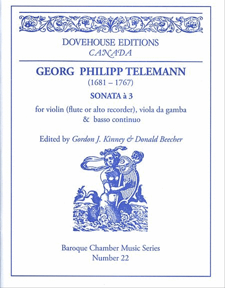 Sonata a 3 Flute scores gallery preview page 1