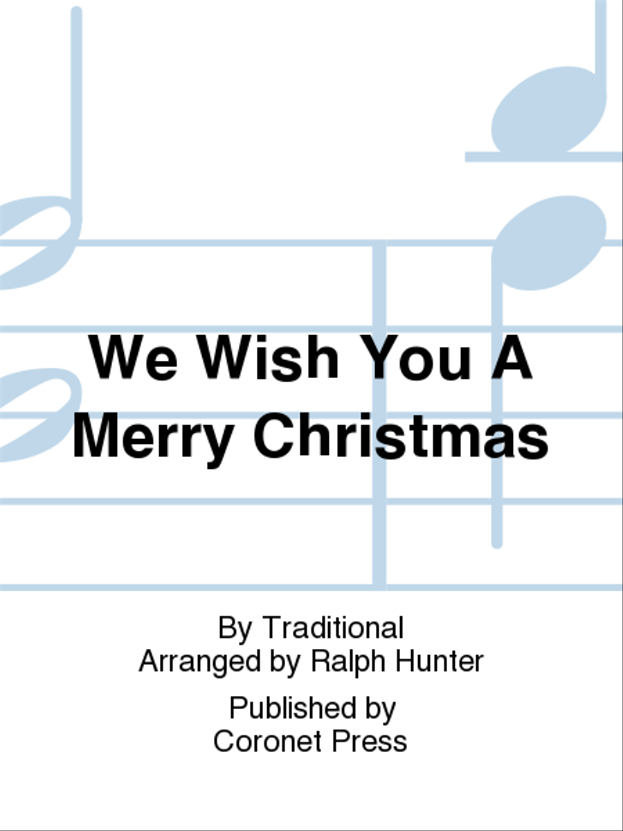 We Wish You A Merry Christmas Choir scores gallery preview page 1