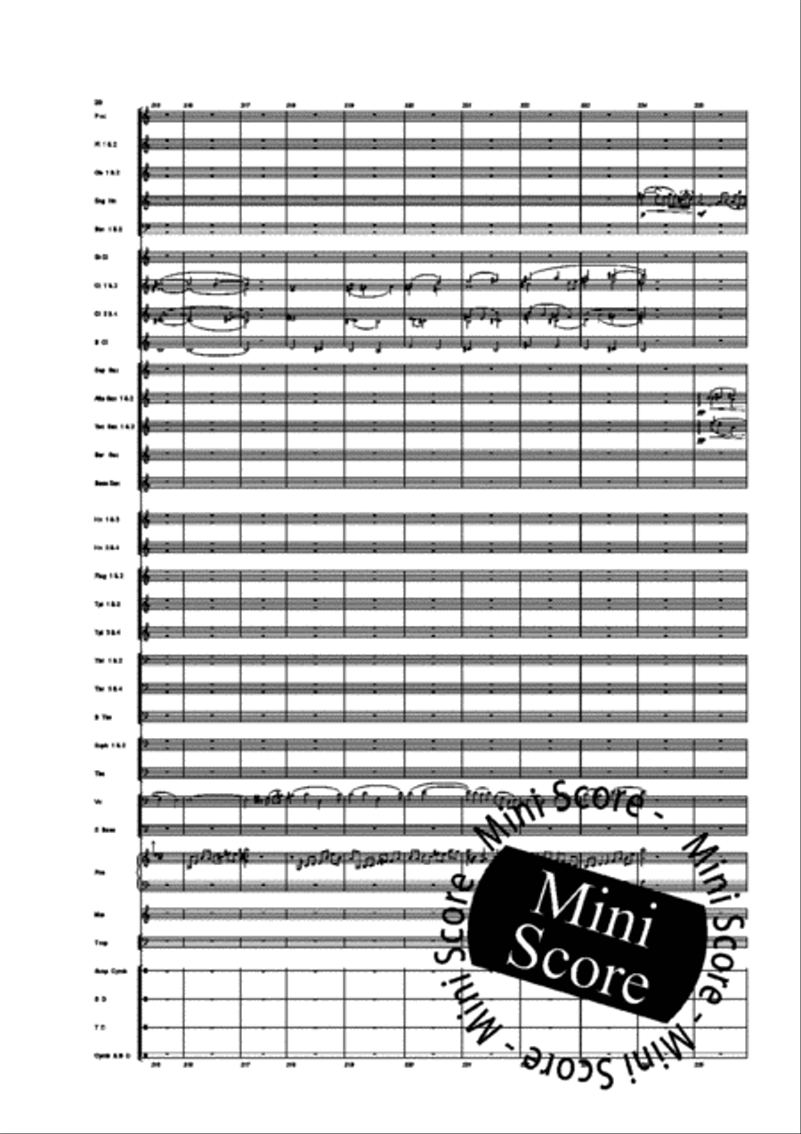 Tetis Concert Band scores gallery preview page 22