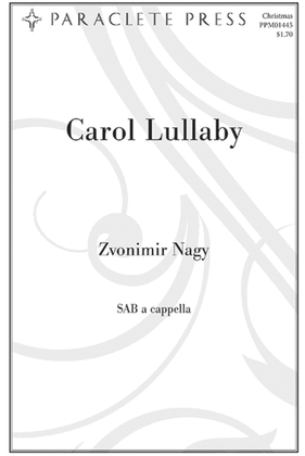 Carol Lullaby - SAB a cappella