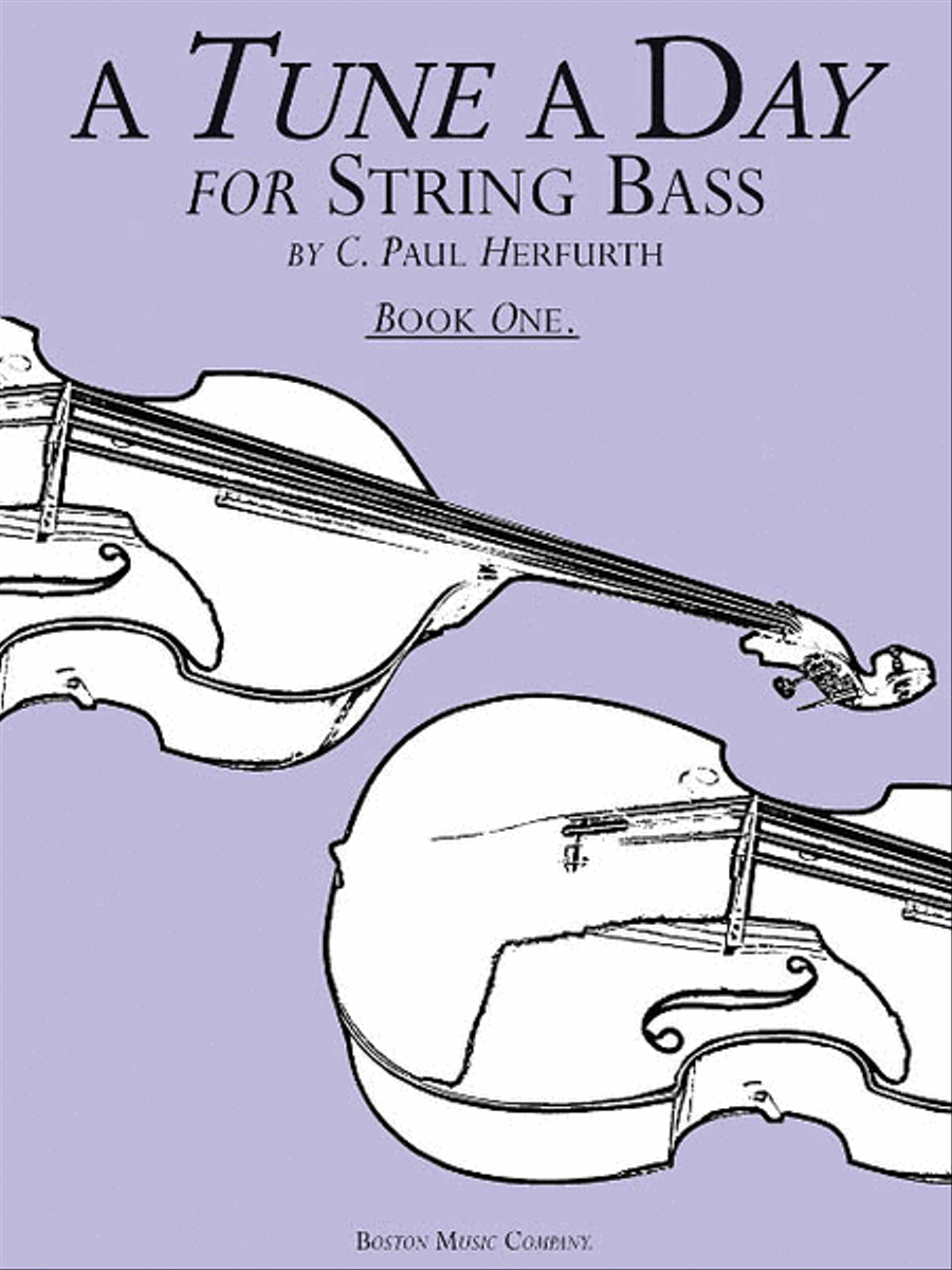 A Tune a Day – String Bass Concert Band Methods scores gallery preview page 1
