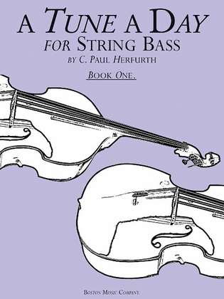 Book cover for A Tune a Day – String Bass