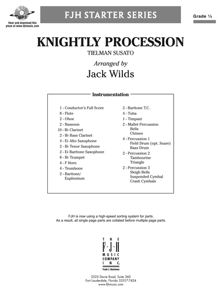 Knightly Procession: Score