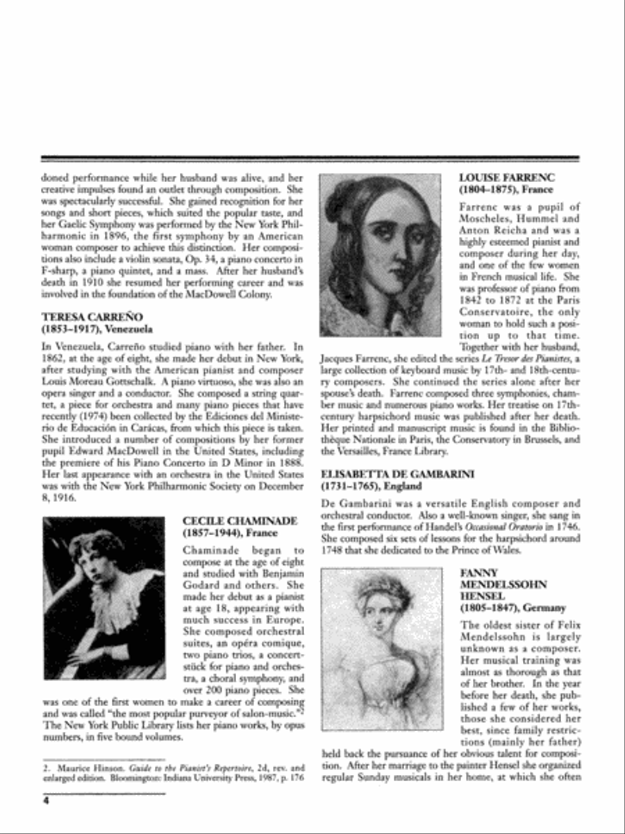 At the Piano with Women Composers Piano Solo scores gallery preview page 4