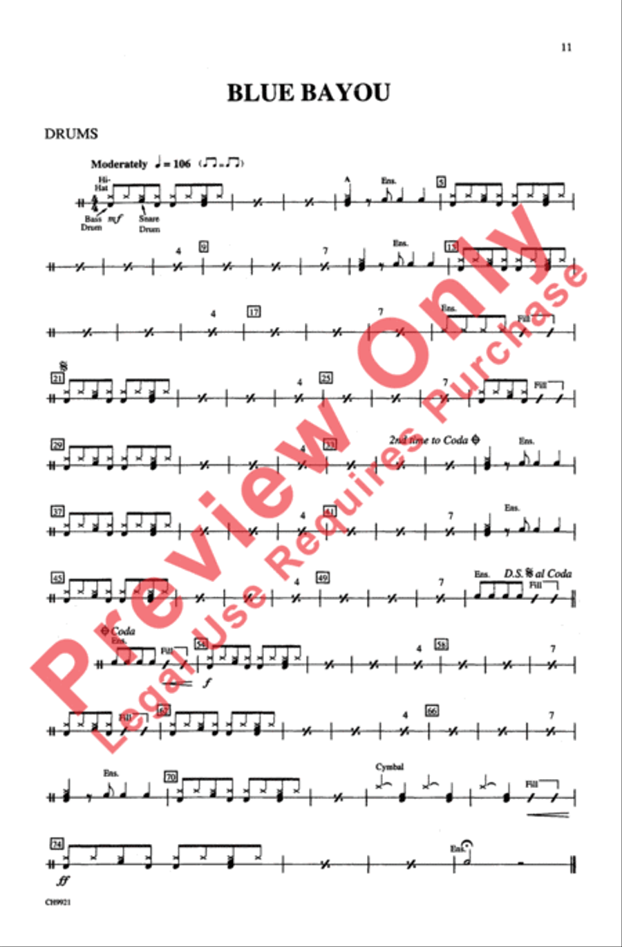 Blue Bayou Blue Bayou Women's Choir scores gallery preview page 11