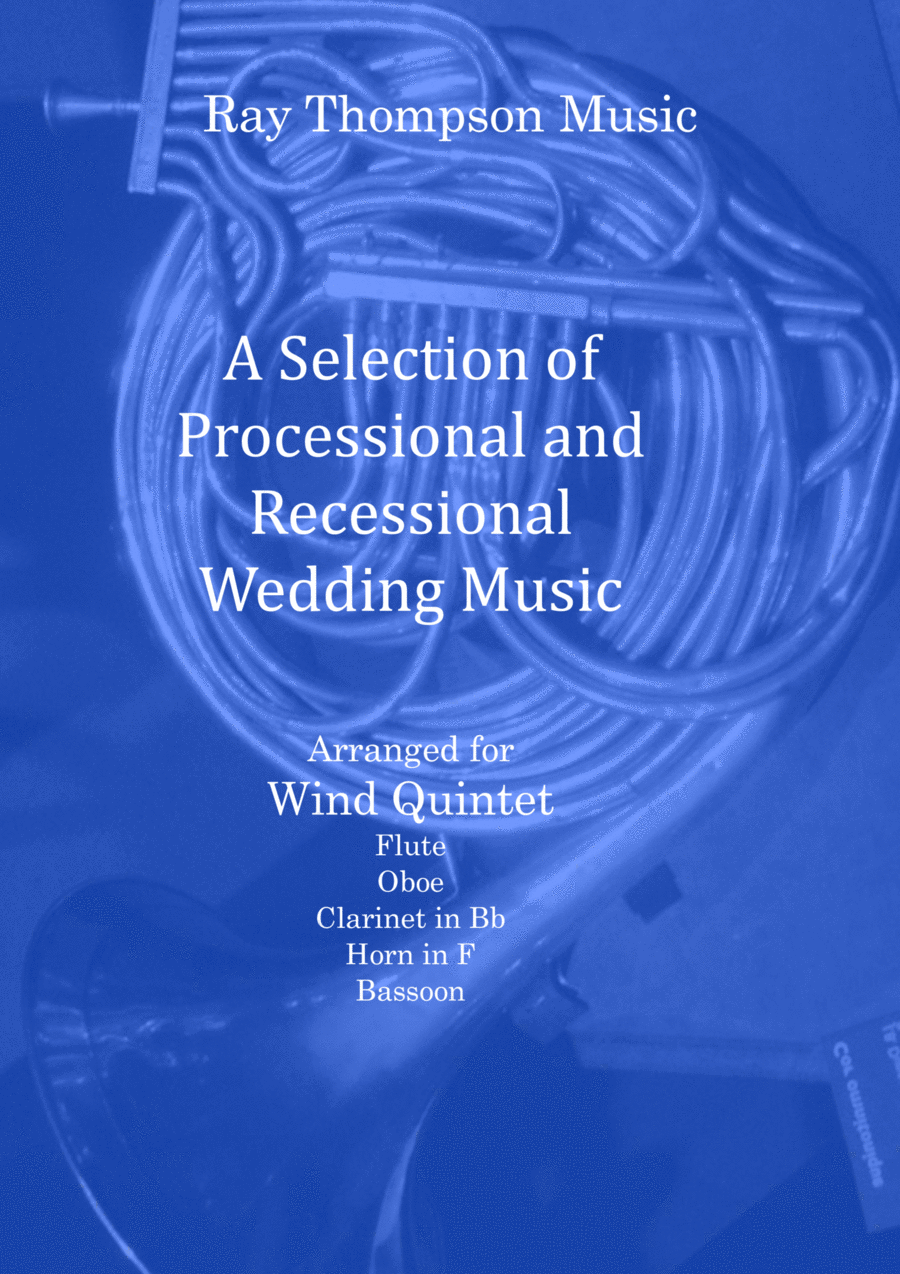 A Selection of Wedding Processional and Recessional Music - Wind Quintet Woodwind Quintet scores gallery preview page 1