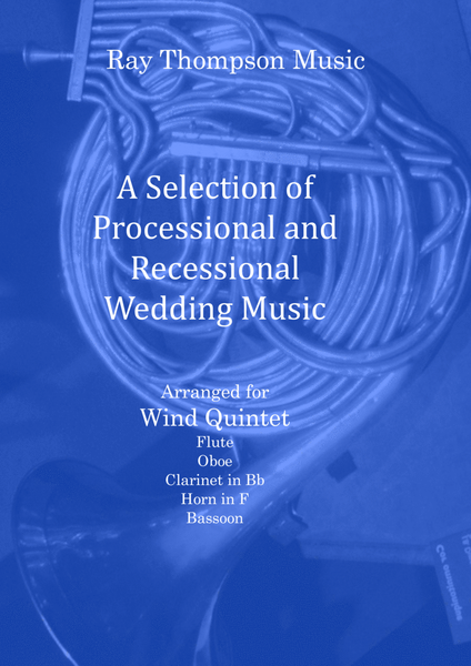 A Selection of Wedding Processional and Recessional Music - Wind Quintet image number null