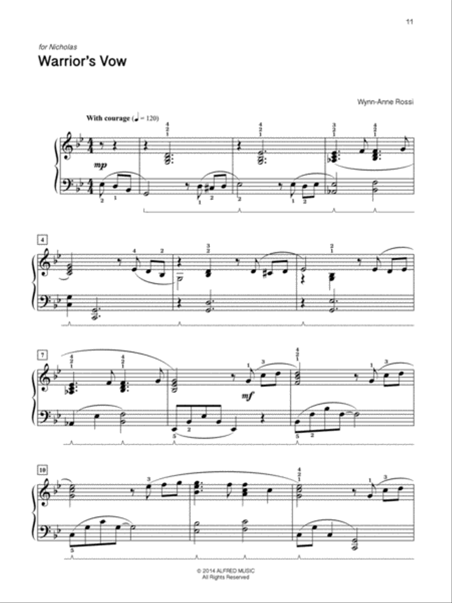 One of a Kind Solos, Book 4 Piano Solo scores gallery preview page 5