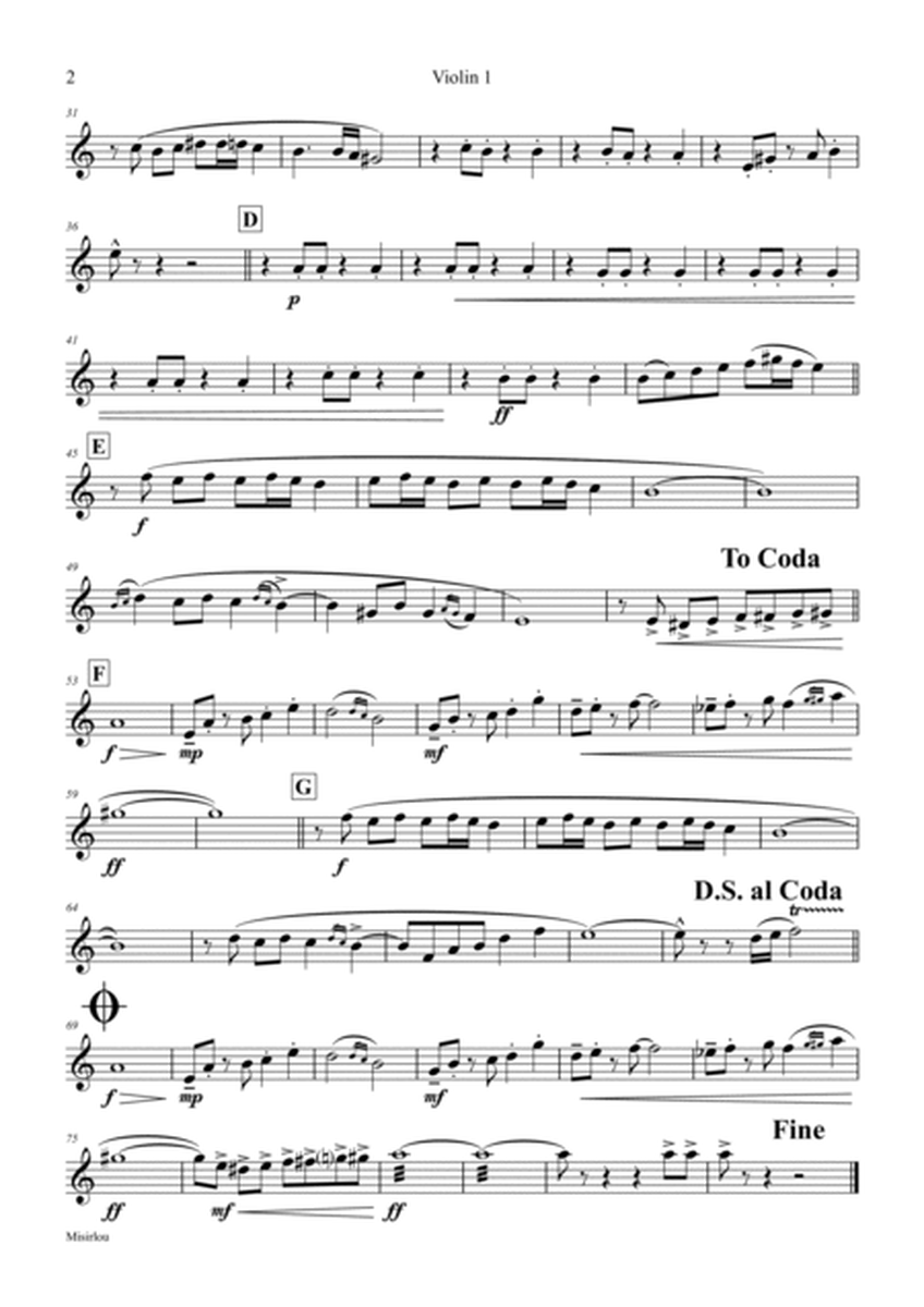 Misirlou - Pulp Fiction - String Quartet - C