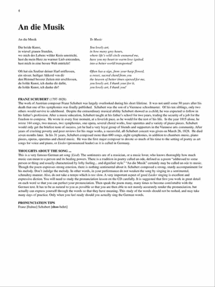 Classical Contest Solos - Mezzo-Soprano Mezzo-Soprano Voice scores gallery preview page 4