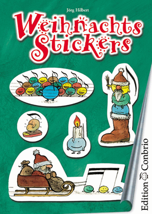 Weihnachts-Stickers