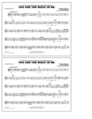 You Are the Music In Me (from High School Musical 2) - Eb Baritone Sax