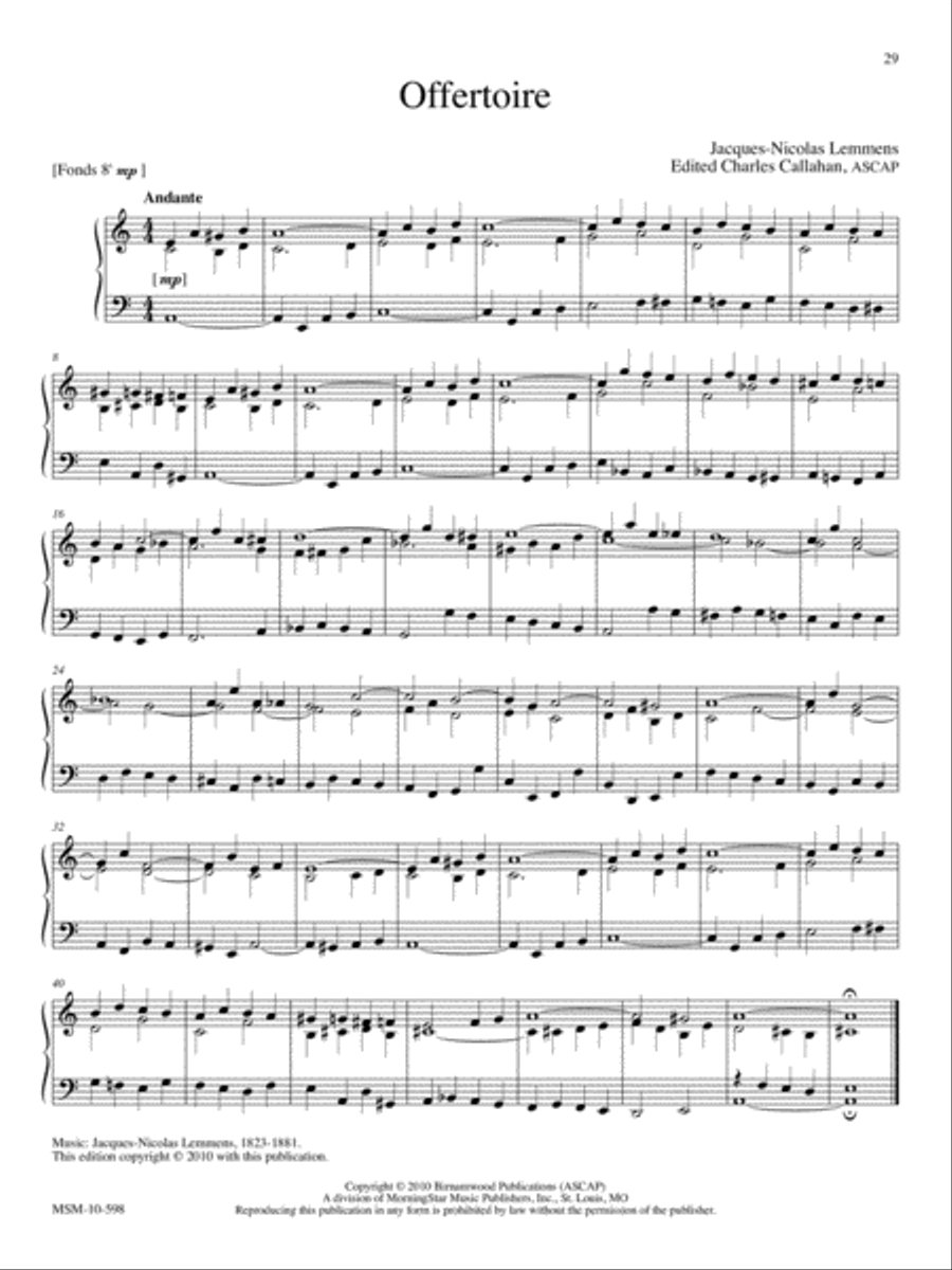 Offertoire (Downloadable)