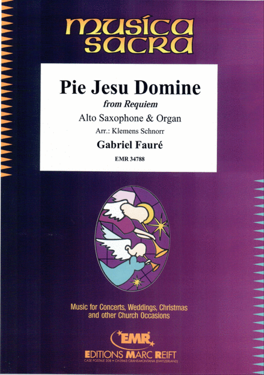 Pie Jesu Domine Pie Jesu Domine Alto Saxophone scores gallery preview page 1