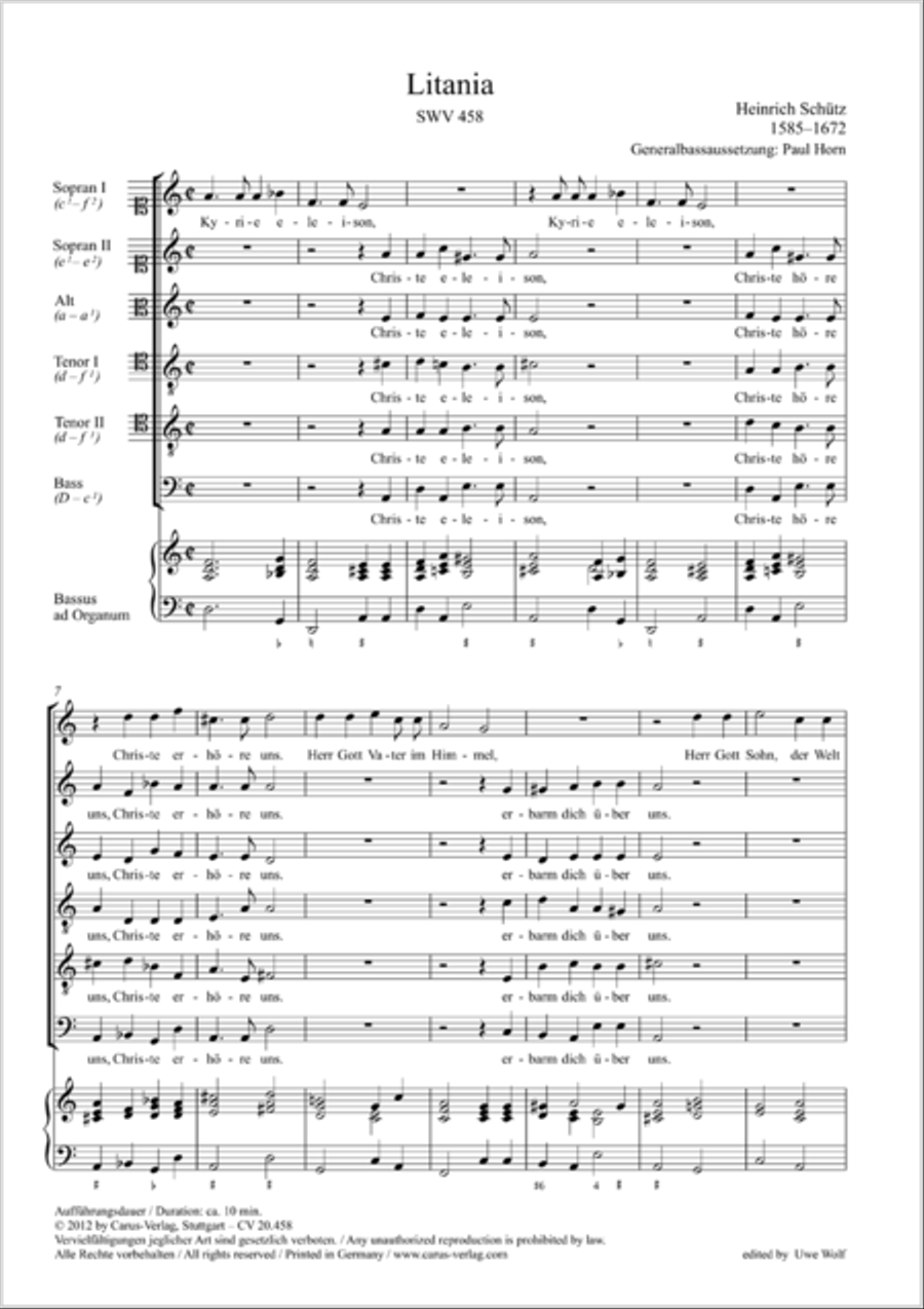 Litania Litania SATTB scores gallery preview page 26