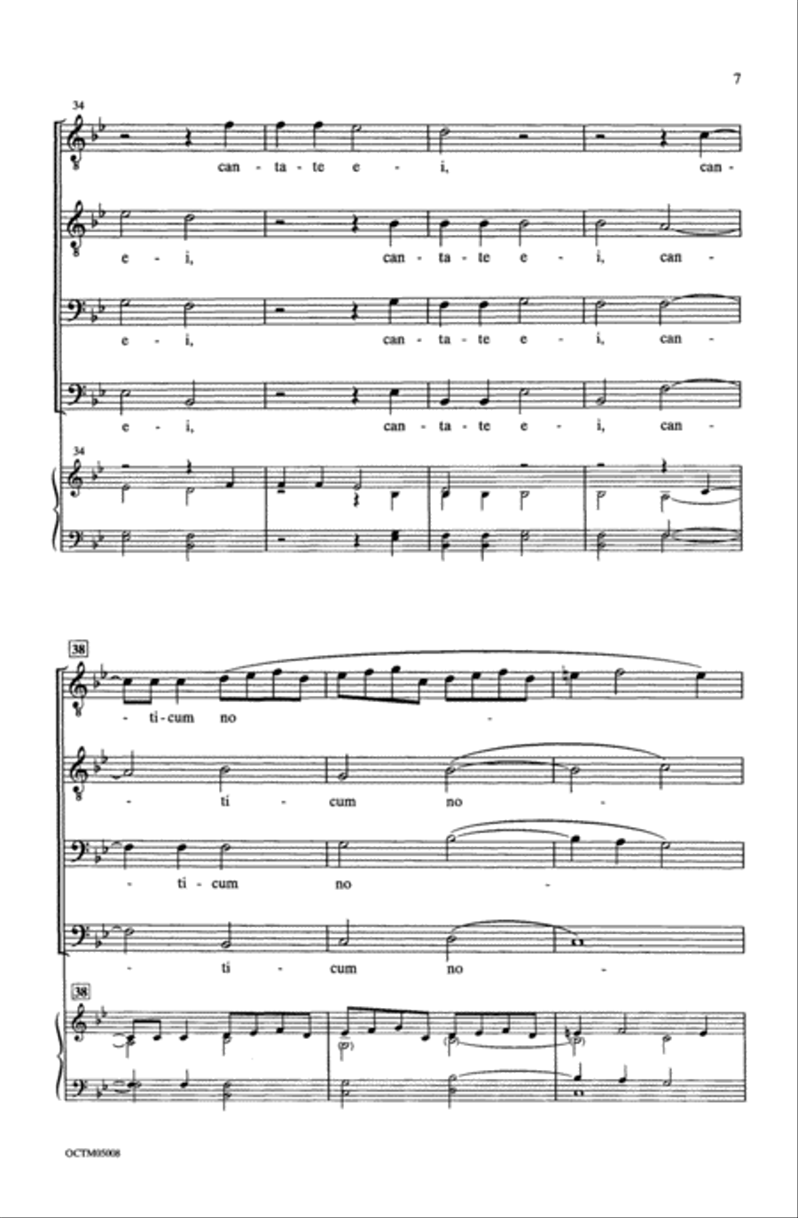 Exsultate Justi Exsultate Justi A Cappella scores gallery preview page 6
