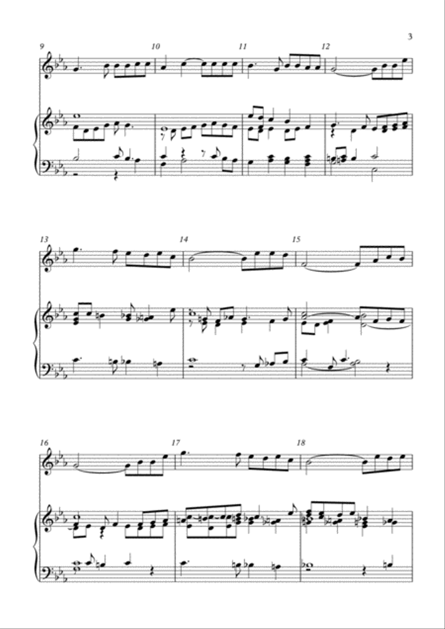 How Great Thou Art How Great Thou Art Handbell Choir scores gallery preview page 3