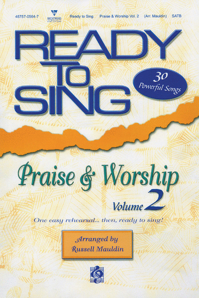 Ready To Sing Praise and Worship, Volume 2 (Conductor's Score Only) image number null