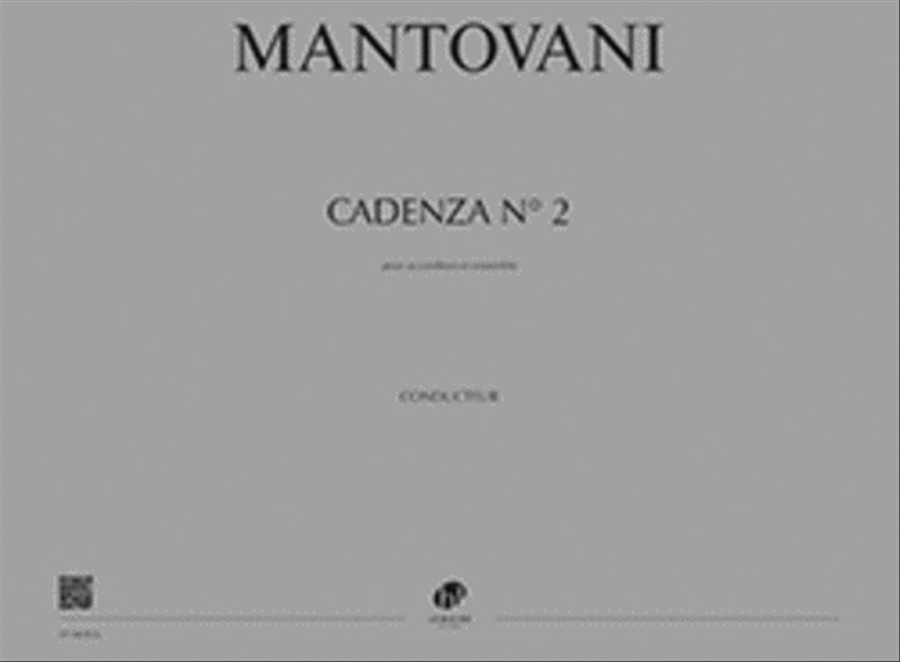 Cadenza No. 2 Accordion scores gallery preview page 1