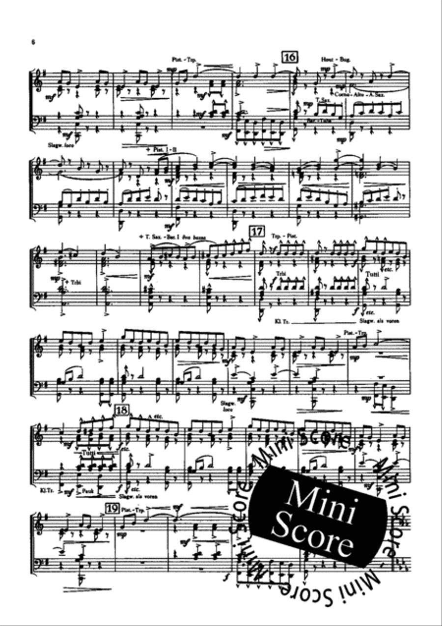 Scenes Des Champs Concert Band scores gallery preview page 8