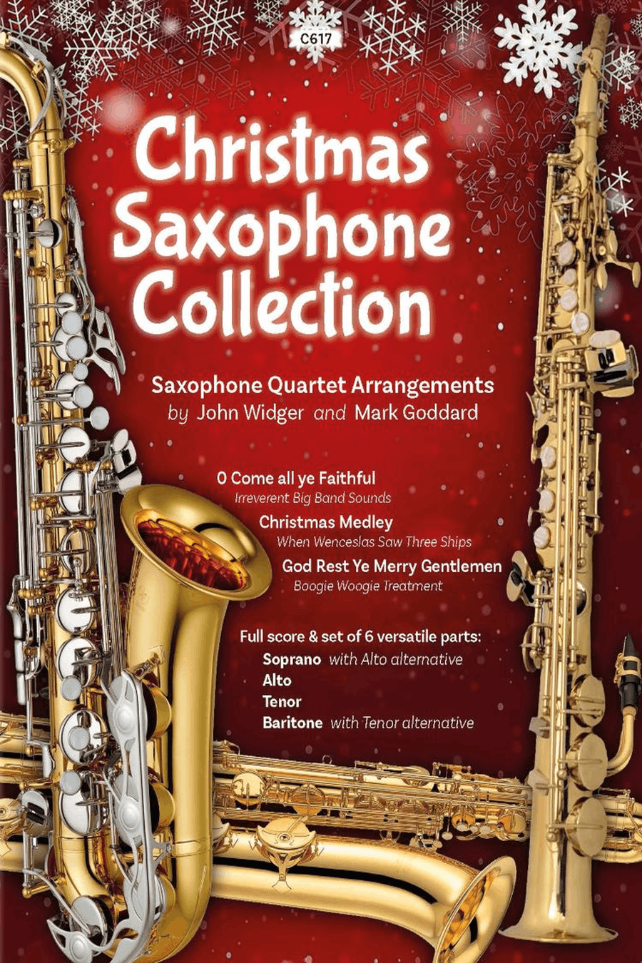 Christmas Collection for Saxophone Quartet Saxophone Quartet scores gallery preview page 1