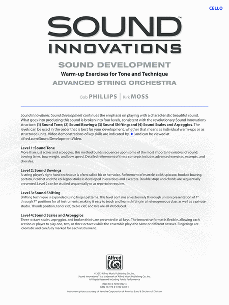 Sound Innovations for String Orchestra -- Sound Development (Advanced)