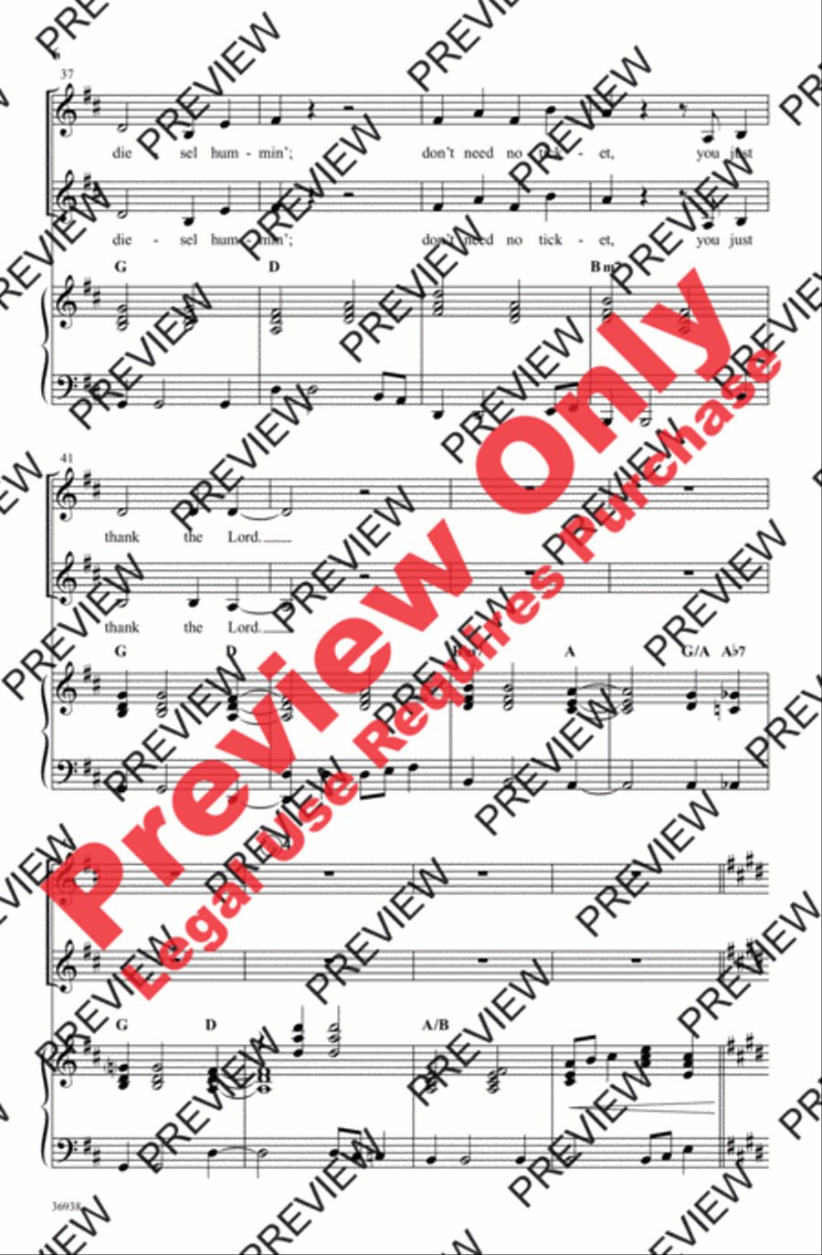 People Get Ready Women's Choir scores gallery preview page 6