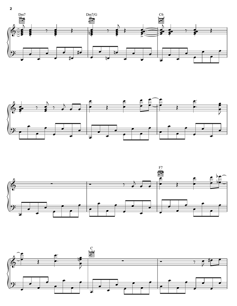 Woodchopper's Ball Piano, Vocal, Guitar scores gallery preview page 2