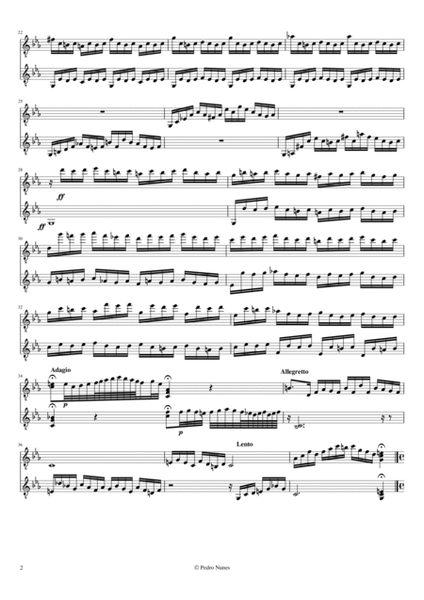 Prelude and Fugue No. 2 - "The Well Tempered Klavier - Book 1" (Arr. for 2 Guitars)