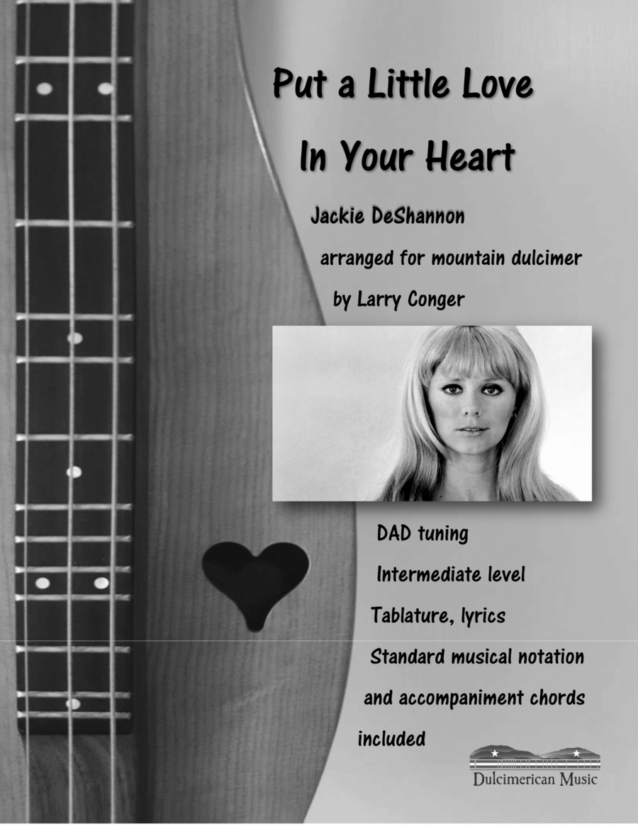 Put A Little Love In Your Heart Dulcimer scores gallery preview page 1