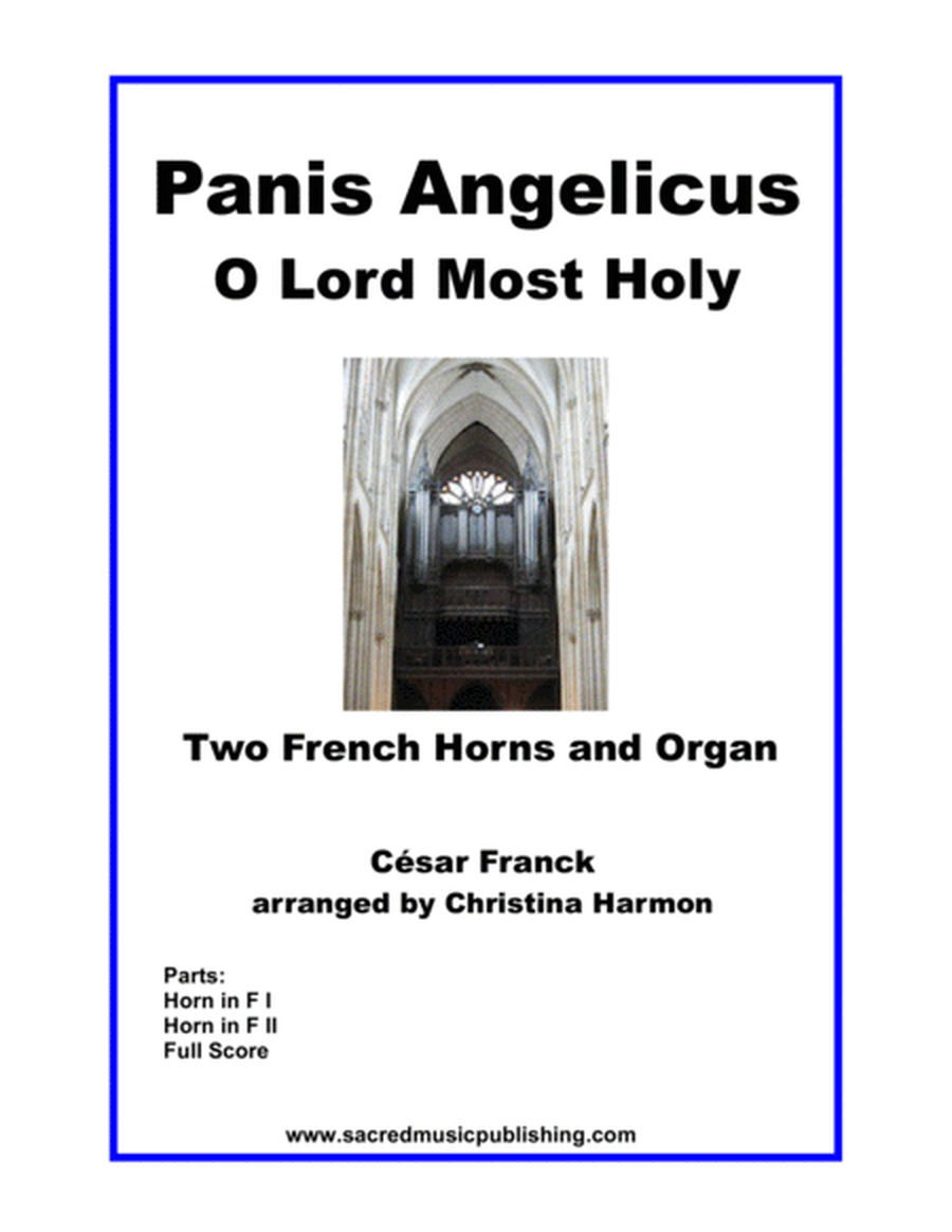 Panis Angelicus O Lord Most Holy for Two French Horns and Organ image number null