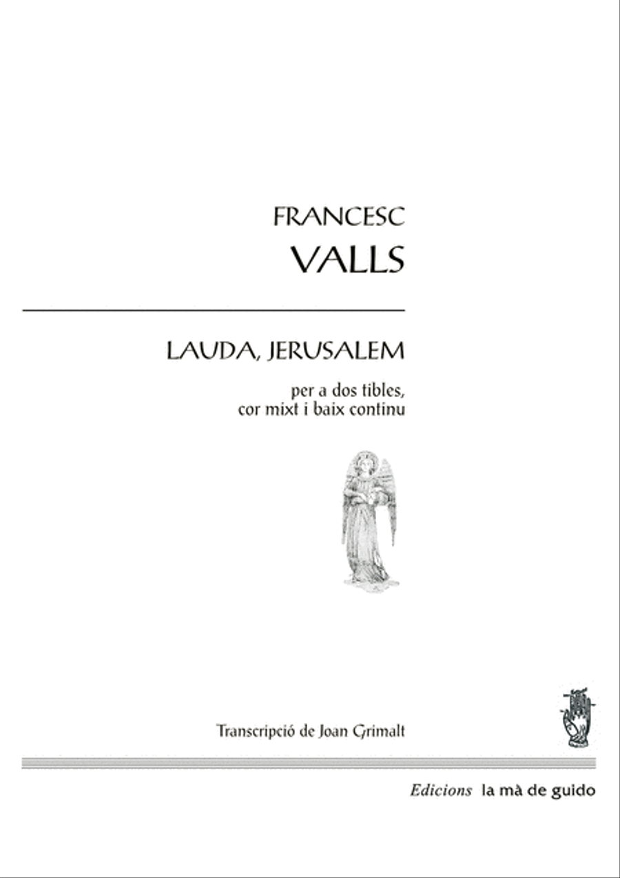 Lauda Jerusalem Lauda Jerusalem 4-Part scores gallery preview page 1