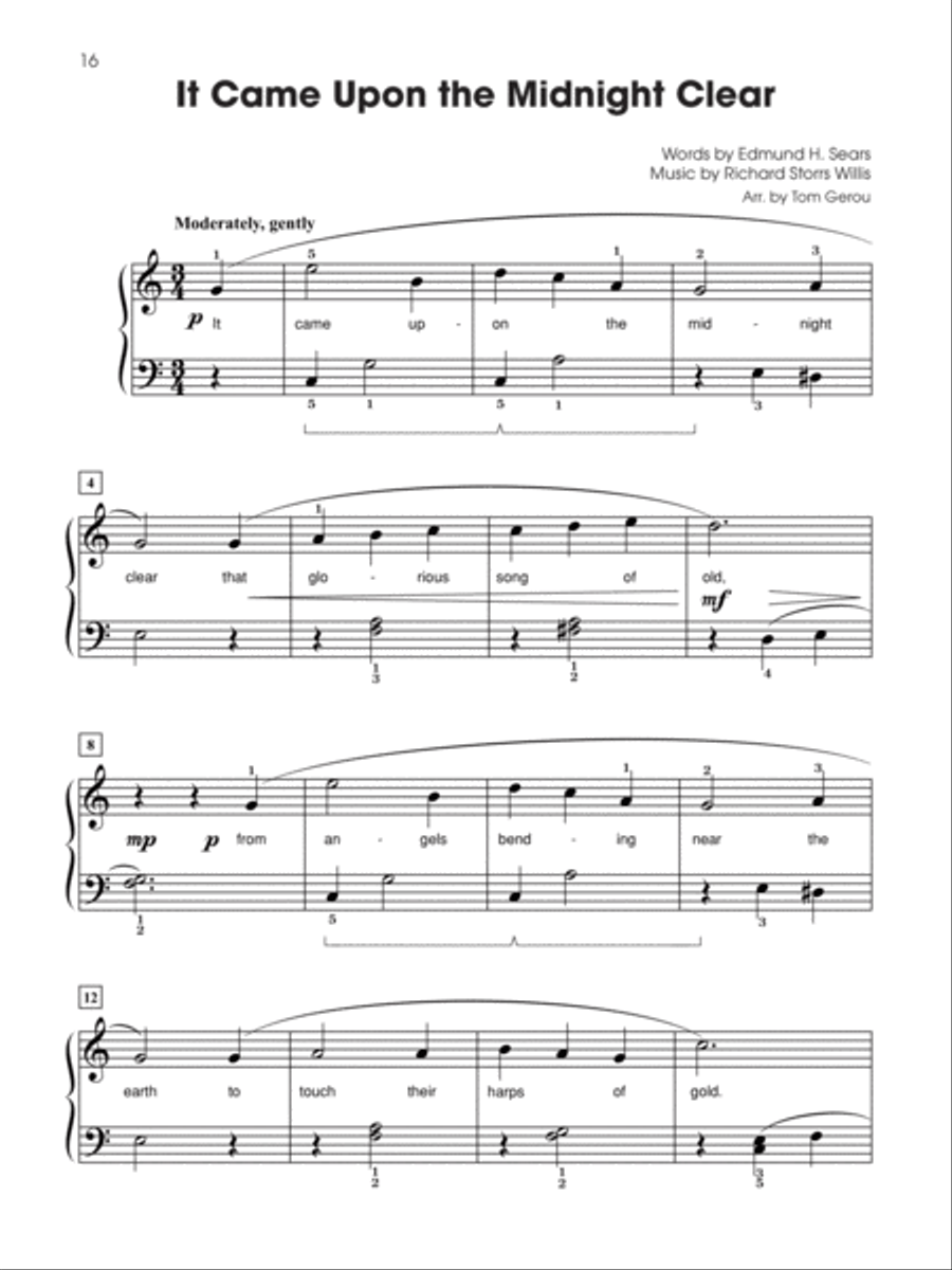 Christmas Solos for Students, 1-3 (Value Pack) Piano Method scores gallery preview page 8