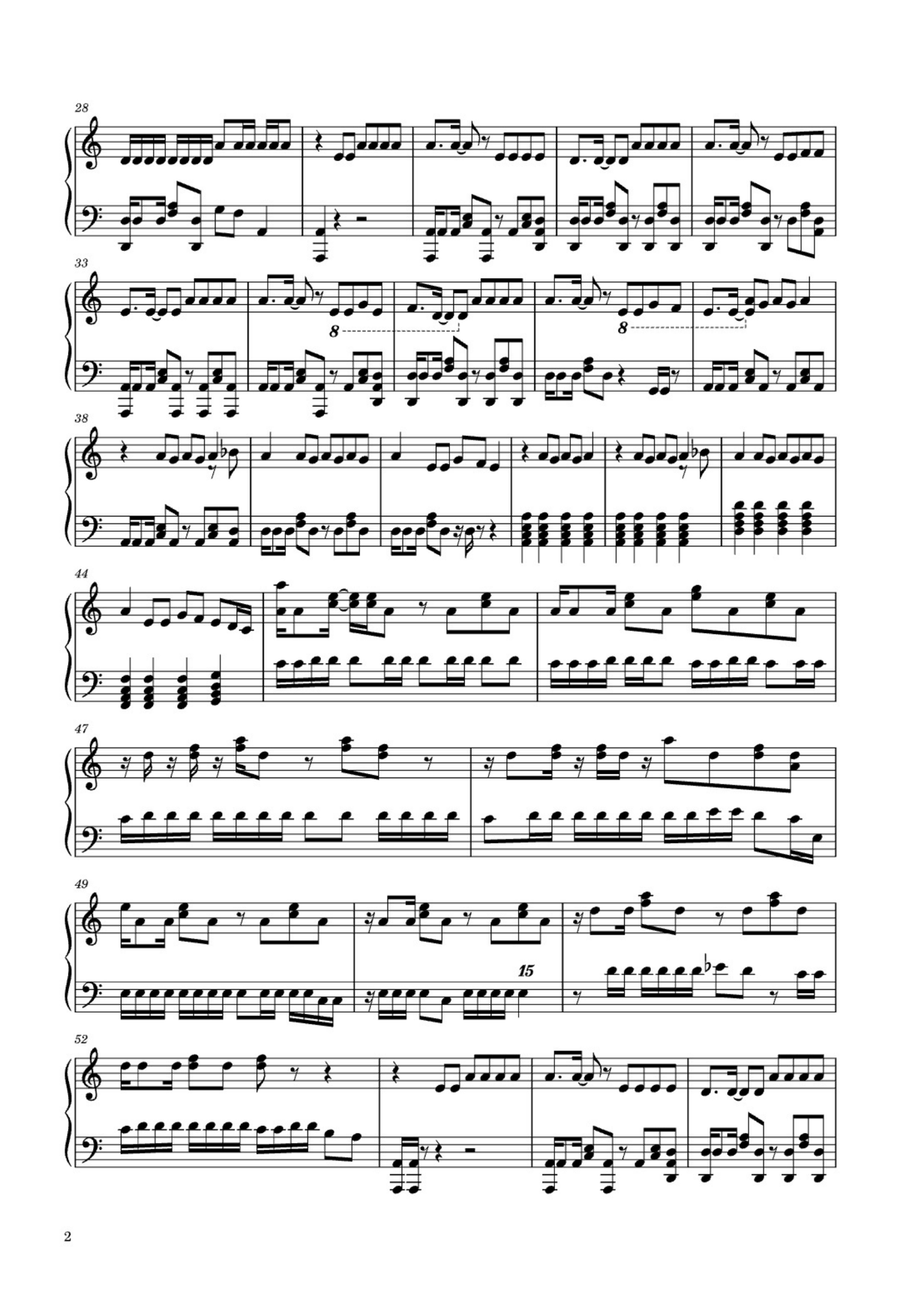 Loca Easy Piano scores gallery preview page 2
