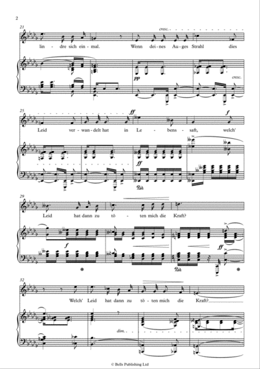 Madrigal, Op. 15 No. 1 (D-flat Major) Choir scores gallery preview page 2