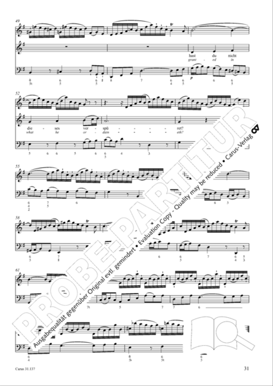 Praise ye, Almighty God, King and our ruler exalted (Lobe den Herren, den machtigen Konig der Ehren) ATB scores gallery preview page 32
