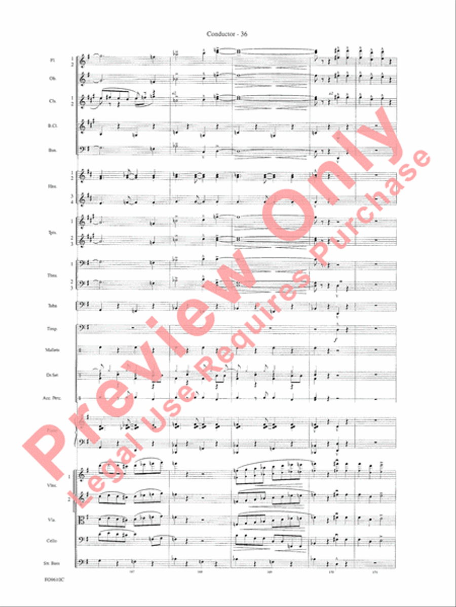 A Salute to the Big Apple Full Orchestra scores gallery preview page 38