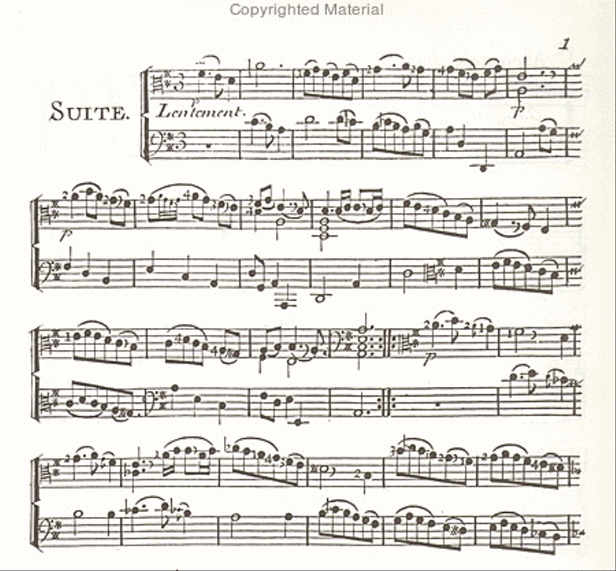 4ème livre de pièces à 2 violes School and Community scores gallery preview page 2