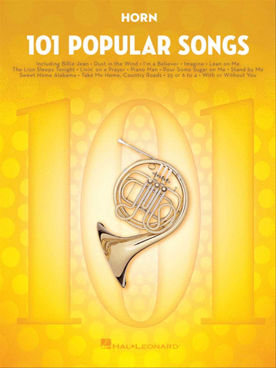 101 Popular Songs Collection / Songbook scores gallery preview page 1