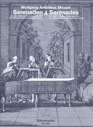 Serenaden fur drei Melodie-Instrumente oder ein Melodie-Instrument und Klavier, Heft 4 C major KV 439b/4,5