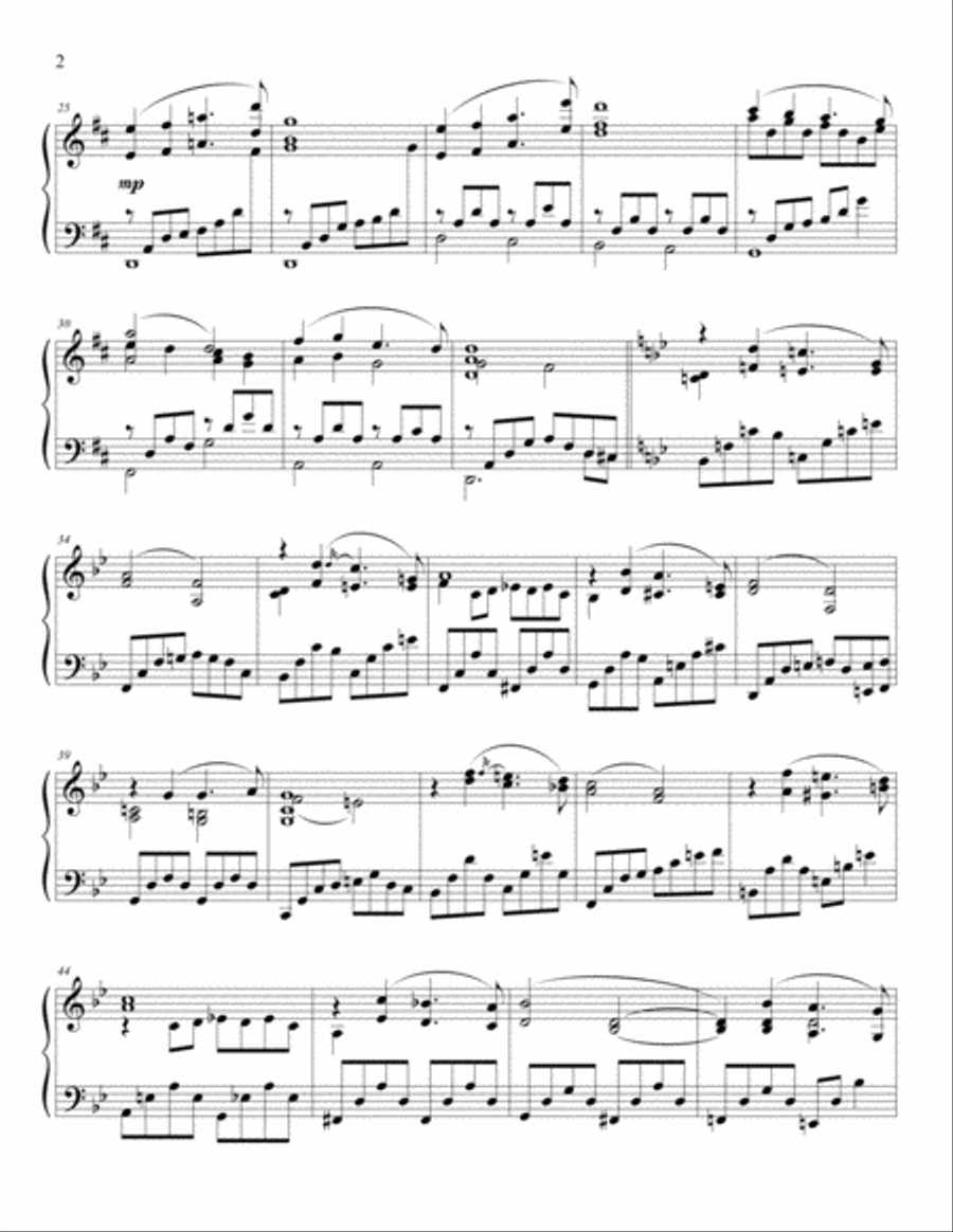 Spirit Of Love Piano Solo scores gallery preview page 2