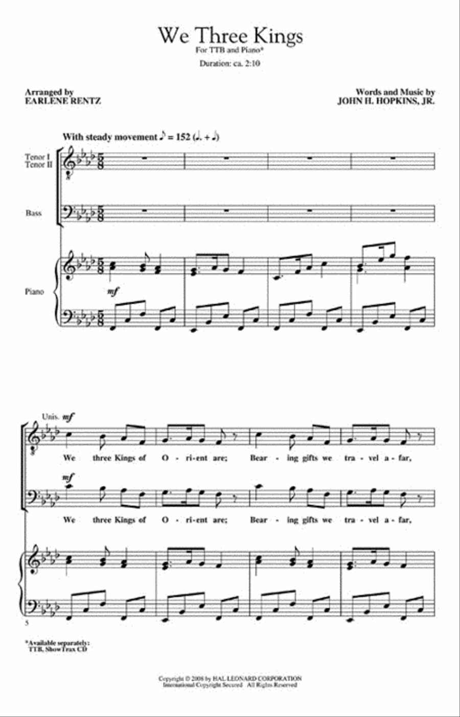 We Three Kings TTB scores gallery preview page 2