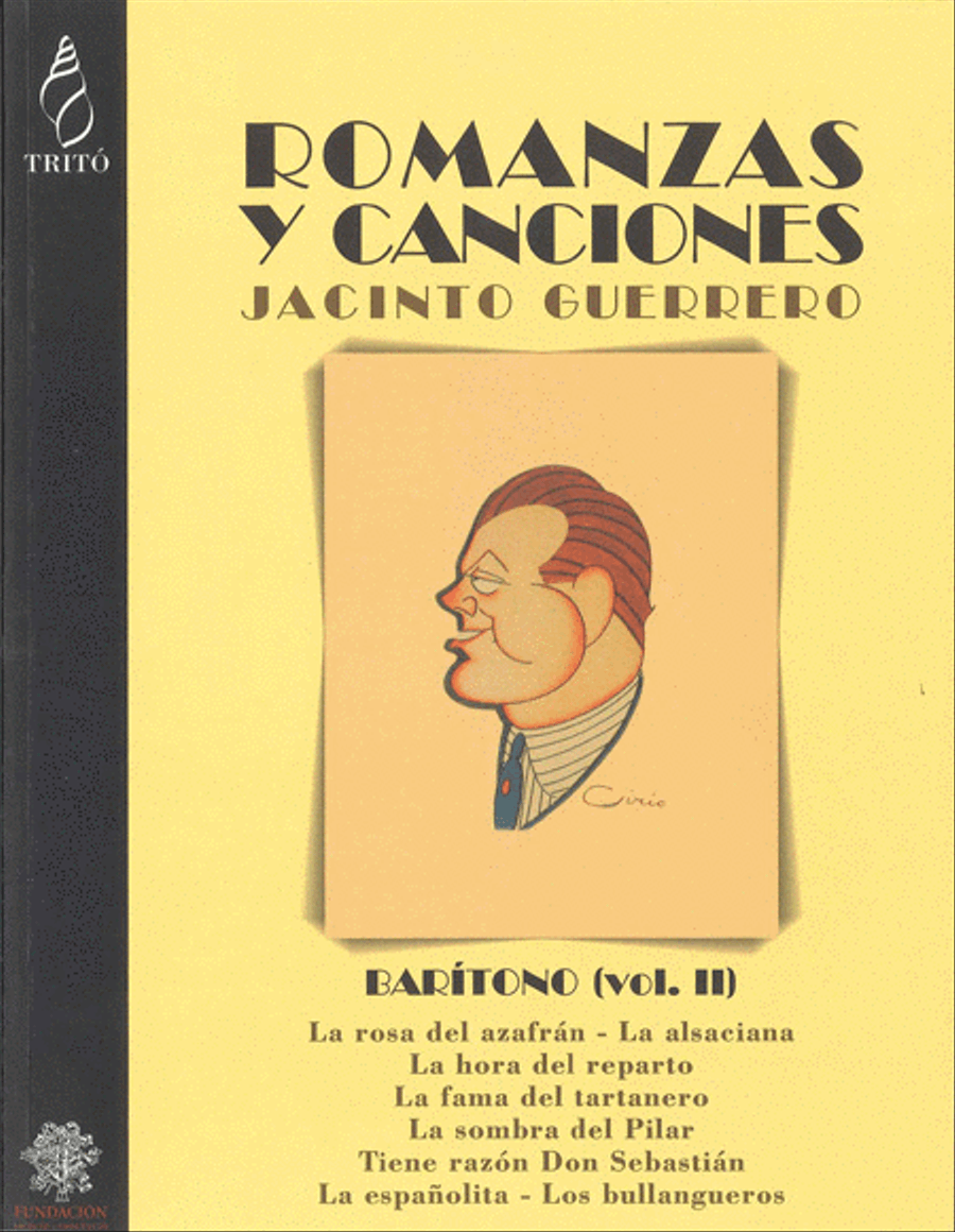 Romanzas y canciones / Barítono II Baritone Voice scores gallery preview page 1