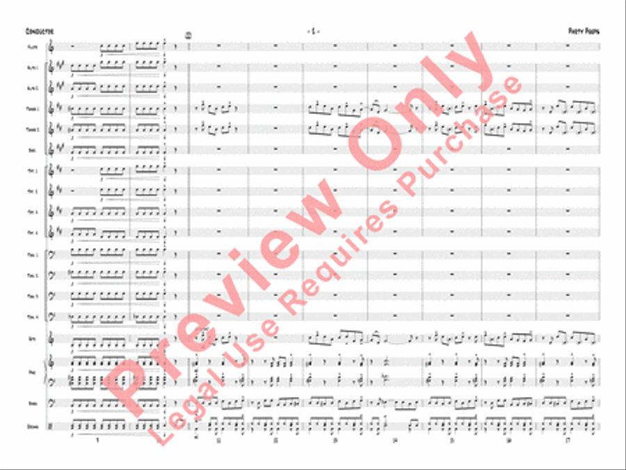 Party Peeps Jazz Ensemble scores gallery preview page 5