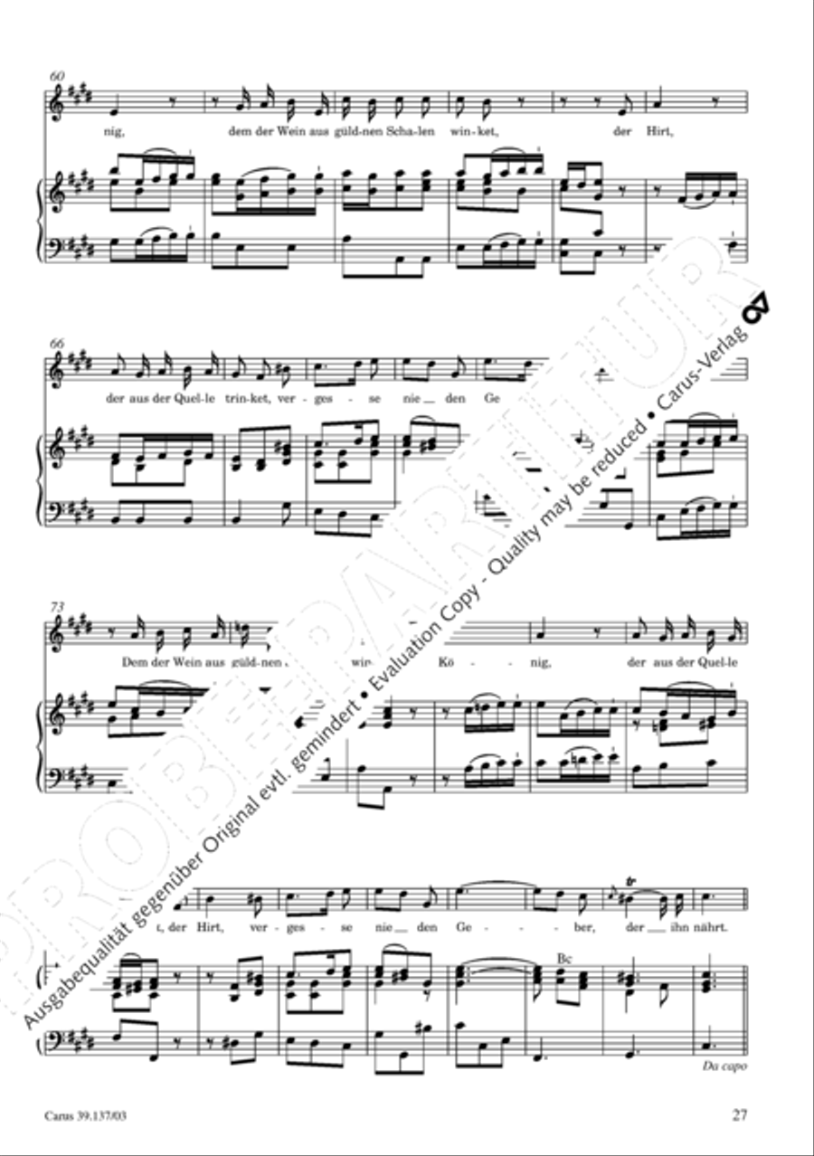 Die Tageszeiten 4-Part scores gallery preview page 28