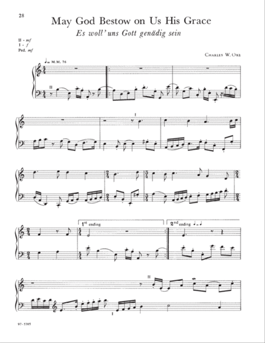 Eleven Compositions for Organ, Set II