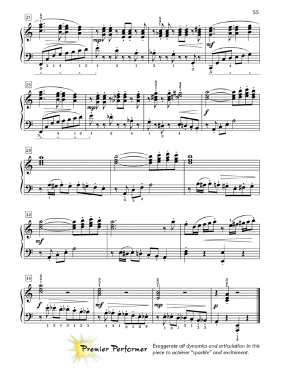 Premier Piano Course Lesson Book, Book 6 Piano Method scores gallery preview page 9