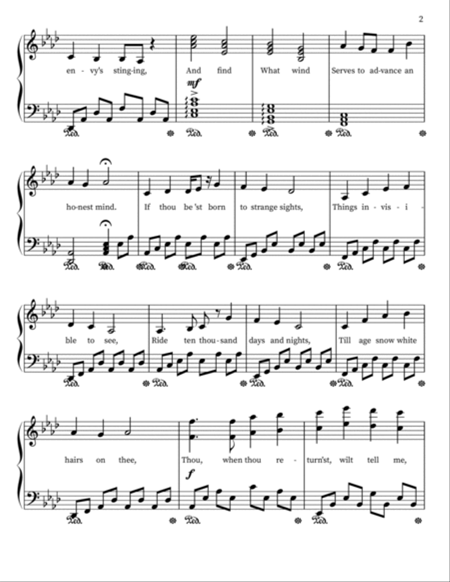Catch a Falling Star Catch a Falling Star Easy Piano scores gallery preview page 2