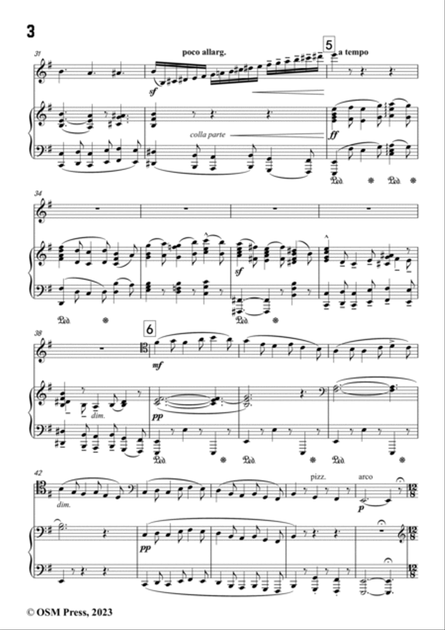 Elgar-Cello Concerto,in e minor,Op.85 Piano scores gallery preview page 4