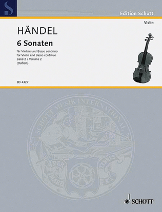 Book cover for 6 Sonatas – Vol. 2